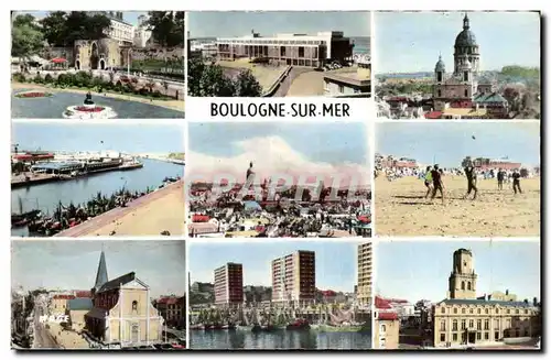 Boulogne sur Mer - Souvenir Ansichtskarte AK (volley ball)