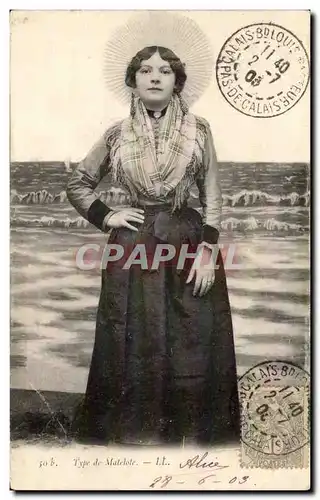 Boulogne sur Mer - Type de Matelote - Folklore - Costumes Cartes postales