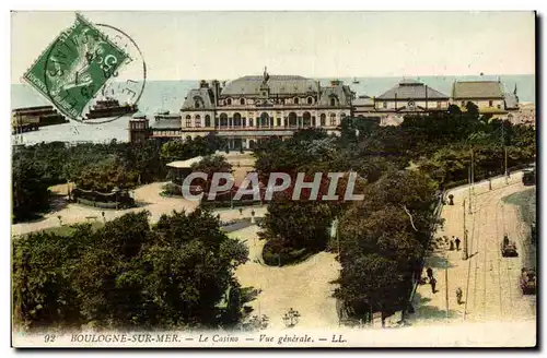 Boulogne sur Mer - Le Casino - Vue Generale Ansichtskarte AK