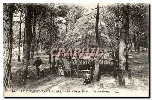 Le Touquet Paris Plage - Un Abri en foret Cartes postales