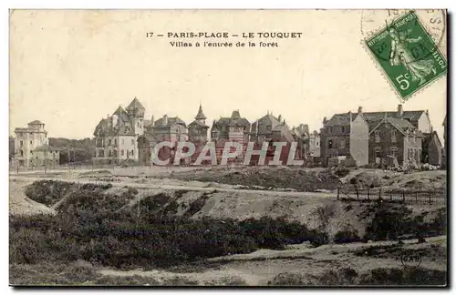 Le Touquet Paris Plage - Villesa l&#39entree de la Foret - Cartes postales