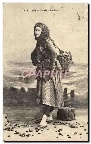 Calais Mouliere - Folklore - Costumes - Femme - Cartes postales
