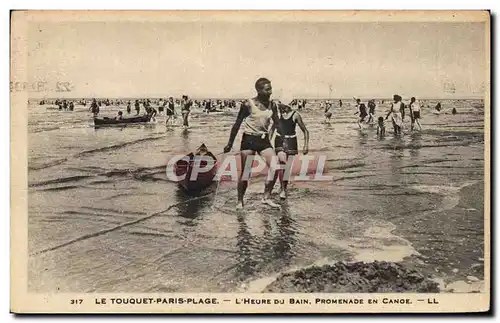 Le Touquet Paris Plage - L&#39Heure du Bain - Promenade en Canoe - Cartes postales