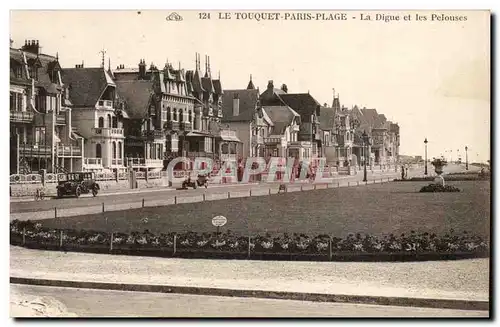 Le Touquet Paris Plage - La Digue et les Pelouses - Ansichtskarte AK