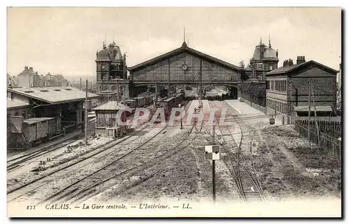 Calais - La Gare Centrale - L&#39Interieur - Cartes postales