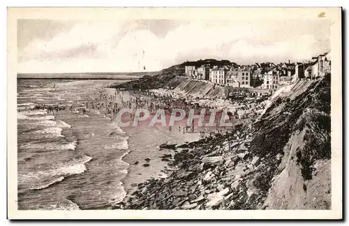 Le Portel - La Plage et les Falaises - Cartes postales