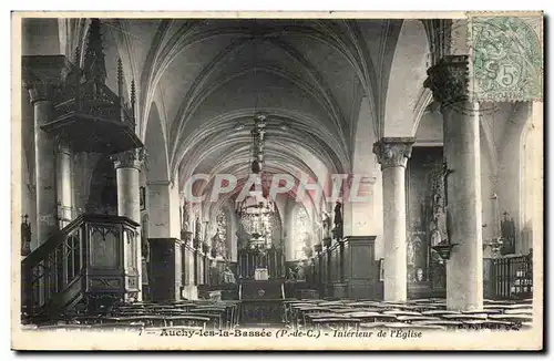 Auchy les la Bassee - L'Eglise - Cartes postales