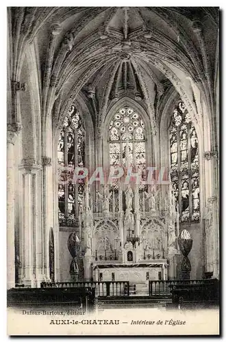 Auxi le Chateau - Interieur de l'Eglise - Cartes postales