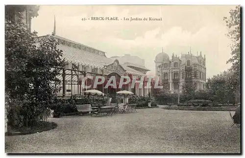 Berck Plage - Les Jardins du Kursaal - Cartes postales