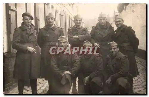 CARTE PHOTO Saint Omer - Souvenir 22 10 1939 a Ma Petite Tante Marie - Soldats - Militaria - Cartes postales