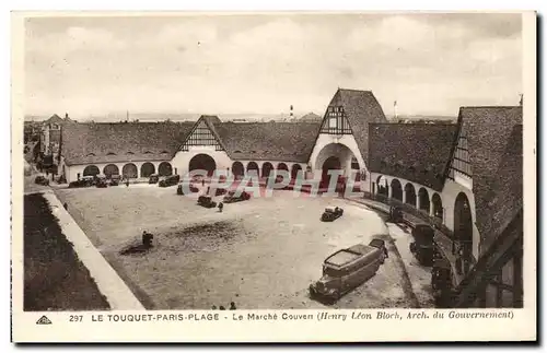 Le Touquet Paris Plage - Le Marche Couvert - Ansichtskarte AK