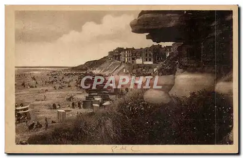 Le Portel - La Plage vue des Falaises - Ansichtskarte AK