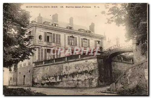 Montreuil sur Mer - Parvis Saint Firmin - Cartes postales