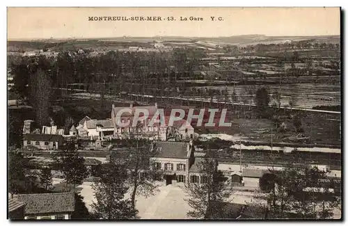 Montreuil sur Mer - La Gare - Cartes postales