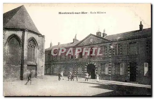 Montreuil sur Mer - Ecole Militaire - Cartes postales