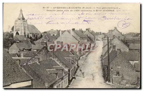 Avesnes le Comte - Vue Panoramique - 1800 habitants - 20 k d'Arras Cartes postales