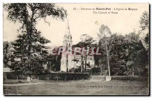 Environs de Saint Pol - L&#39Eglise de Bryas - Cartes postales