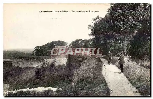 Montreuil sur Mer - Promenade des Remparts - Cartes postales