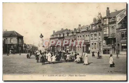 Lens - Place du Cantin Cartes postales