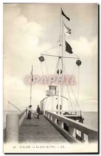 Calais - La Jetee de l'Est Cartes postales