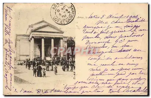 Arras - 5 Avril 1904 - L&#39Eglise Cartes postales