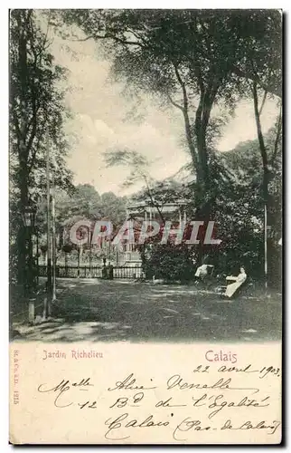 Calais - Jardin Richelieu Cartes postales