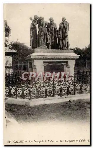 Calais - Les Bourgeois de Calais Cartes postales