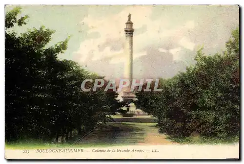 Boulogne sur Mer - Colonne de la Grande Armee Ansichtskarte AK