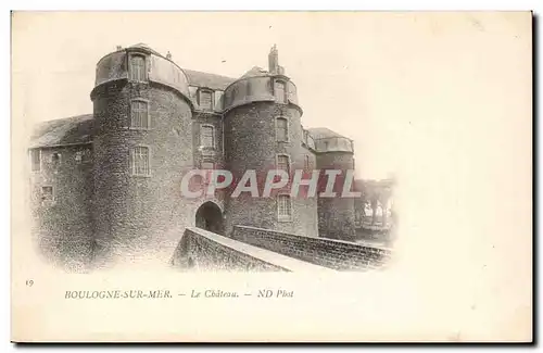 Boulogne sur Mer - Le Chateau Cartes postales