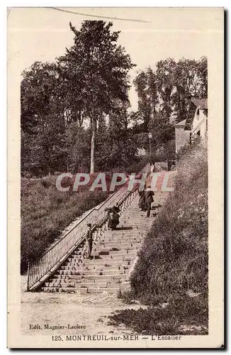 Montreuil sur Mer - L'Escalier Cartes postales