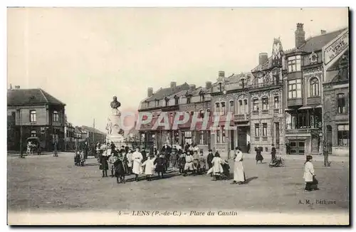 Lens - Place du Cantin Cartes postales