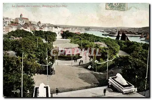 Boulogne sur Mer - Le Jardin du Casino Cartes postales