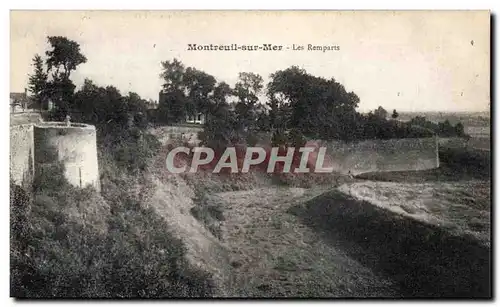 Montreuil sur Mer - Les Remparts Cartes postales