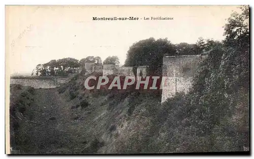 Montreuil sur Mer - Les Fortifications Ansichtskarte AK