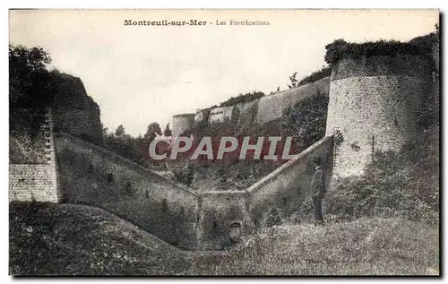 Montreuil sur Mer - Les Fortifications Cartes postales