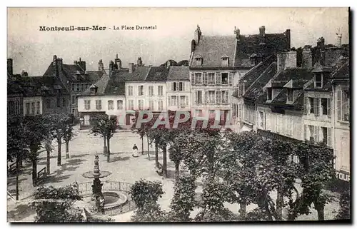 Montreuil sur Mer - La Place Darnetal - Cartes postales