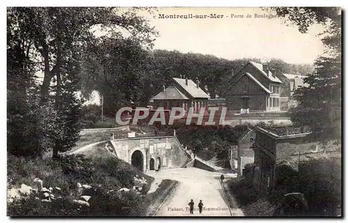 Montreuil sur Mer - Porte de Boulogne - Cartes postales