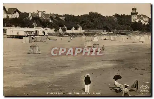 St Georges - Un Coin de la Plage - Ansichtskarte AK