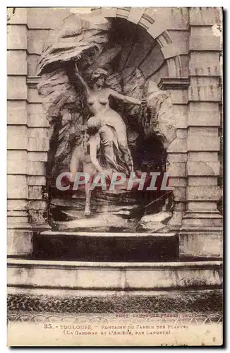 Toulouse - Fontaine du Jardin des Plantes - Cartes postales