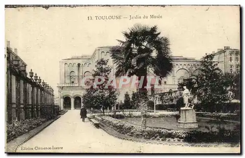 Toulouse - Jardin du Musee - Ansichtskarte AK