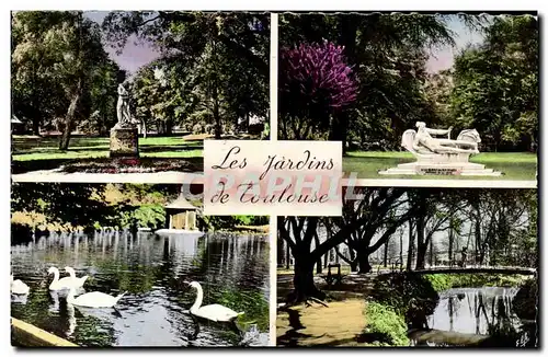 Toulouse - Les Jardins de Toulouse - Souvenir Ansichtskarte AK