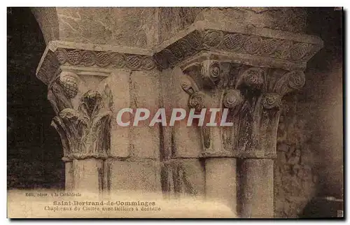 Saint Bertrand de Comminges - Chapiteaux du Cloitre - Cartes postales