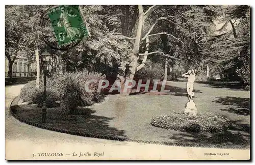 Toulouse - Le Jardin Royal - Ansichtskarte AK