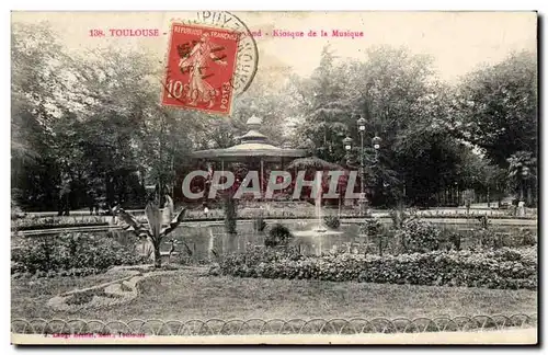 Toulouse - Kiosque de la Musique - Cartes postales