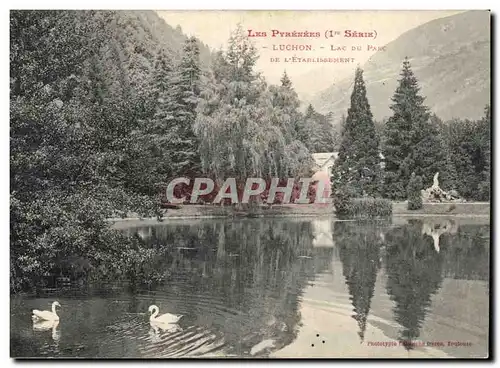 Luchon - Lac du Parc de l&#39Etablissement - Cartes postales