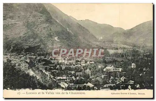 Luchon - et la Vallee - Vus de la Chaumiere - Cartes postales