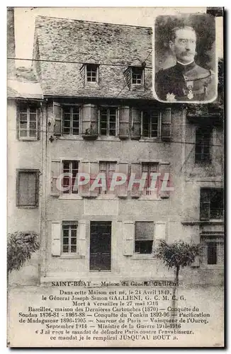 Saint Beat - Maison de Generale Gallieni - Cartes postales