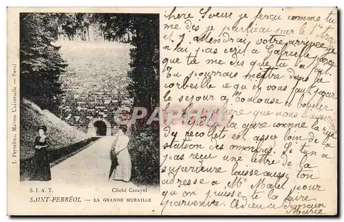 Saint Ferreol - La Grande Muraille - Cartes postales