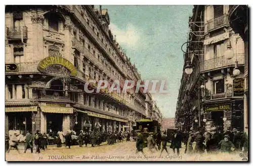 Tououse - Rue d Alsace Lorraine - Cartes postales