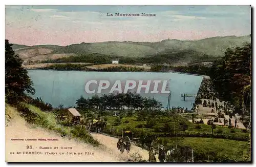 Saint Ferreol - Un Jour du Fete - La Digue et Bassin - Cartes postales